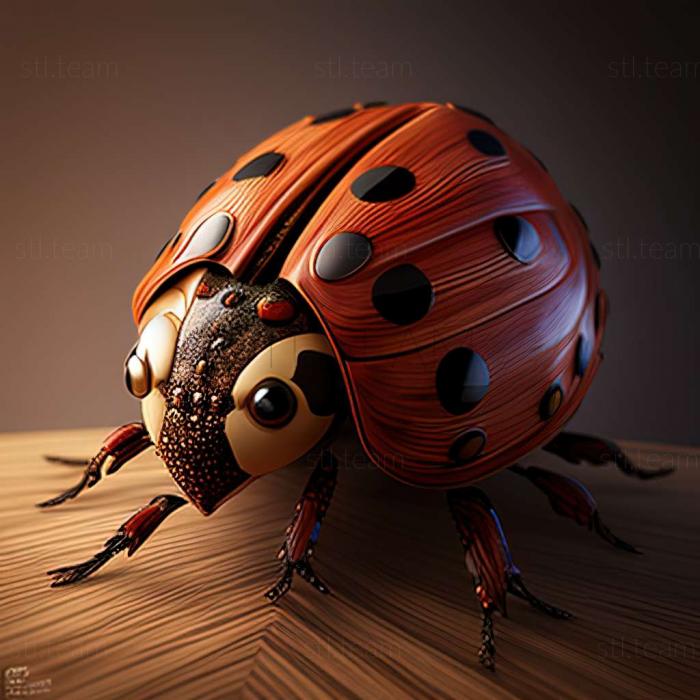 3D модель Coccinula quatuordecimpustulata (STL)